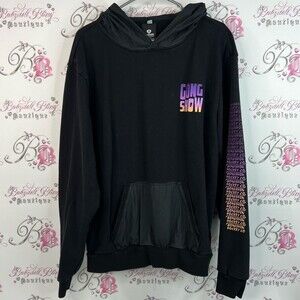 Gong show hockey apparel sweater neon Black Gongshow Hoodie with Colorful Logo